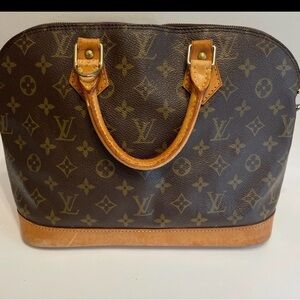 Louis Vuitton Brown Monogram Satchel